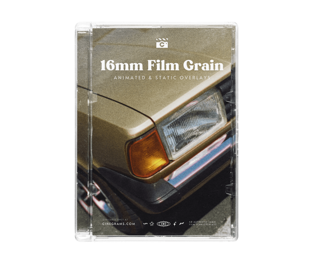 16mm Film Grain Overlays