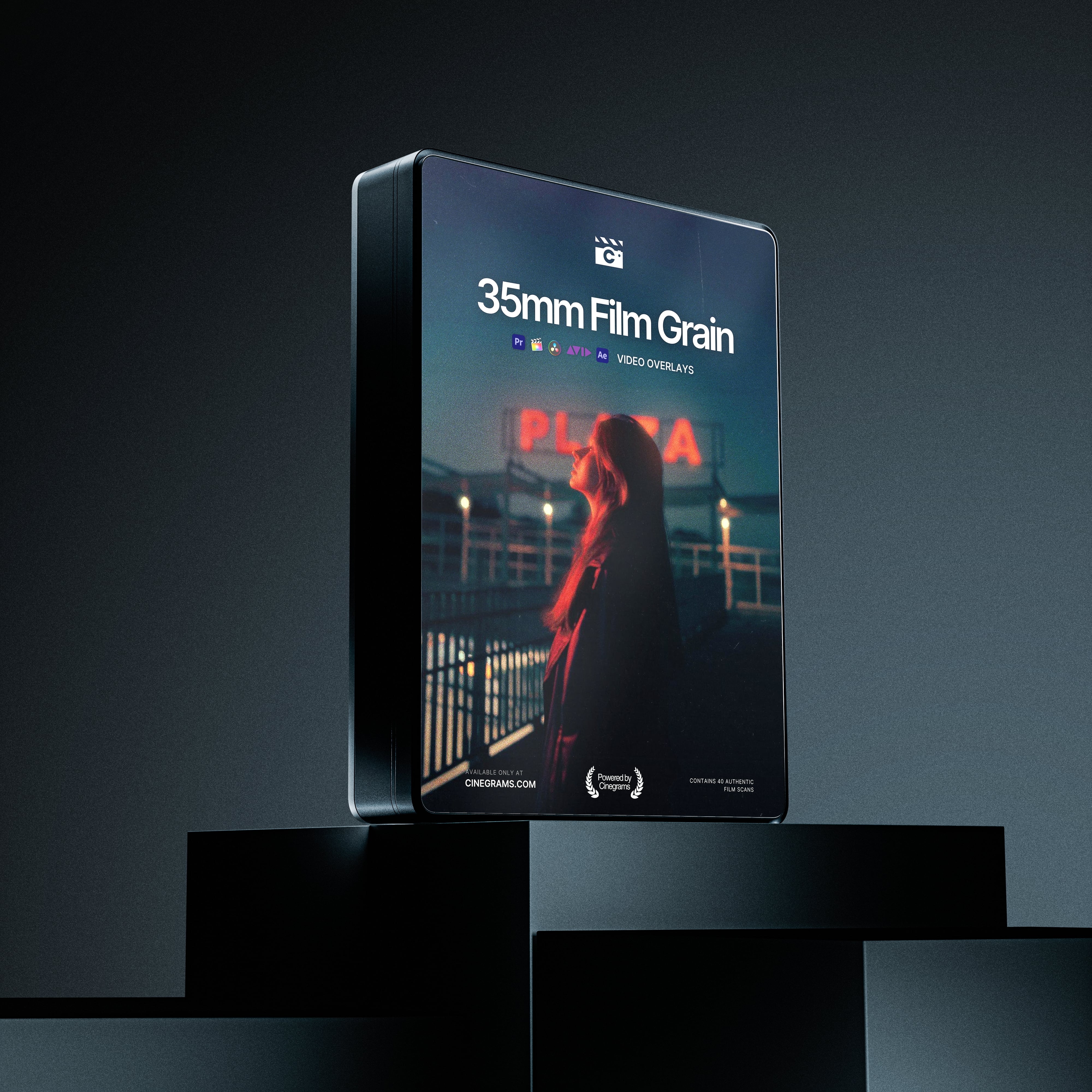 35mm Film Grain Overlays